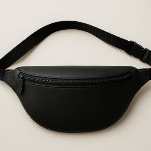 Minimalist Leather Fanny Pack for Everyday Urban Style and Essentials