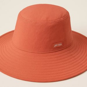 Solid Color Wide Brim Sun Hat with UPF 50 Rating for Gardening